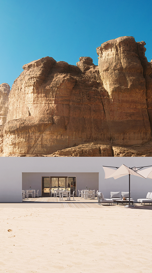 Images for the promotion of real estate projects